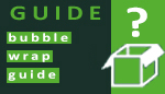 Bubble wrap guide